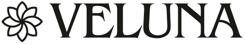 Veluna logo (negro)