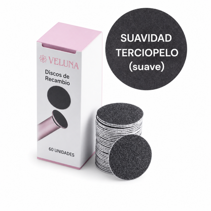 Discos de recambio HoneyGlow grano Suavidad Terciopelo (suave)