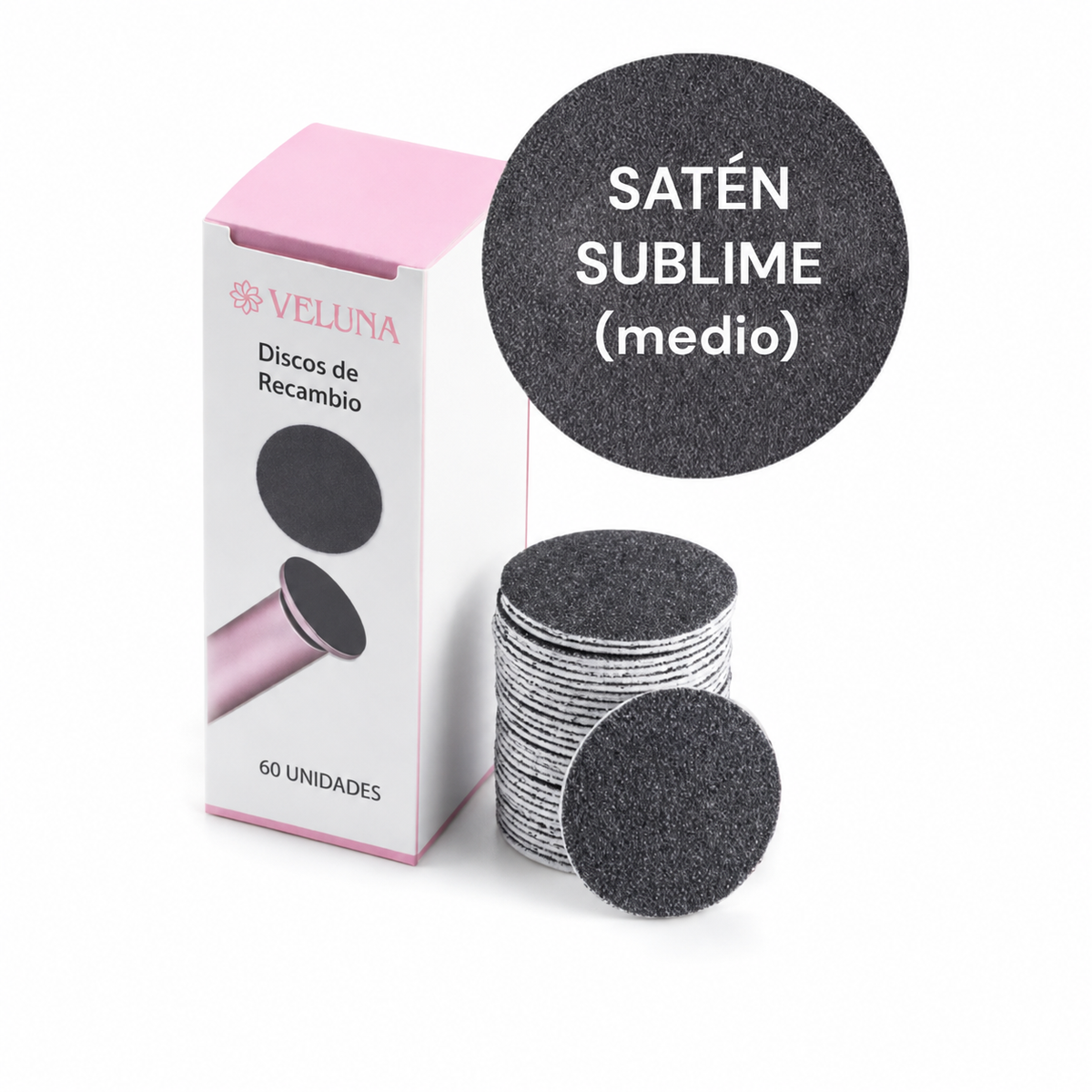 Discos de recambio HoneyGlow grano Satén Sublime (medio)