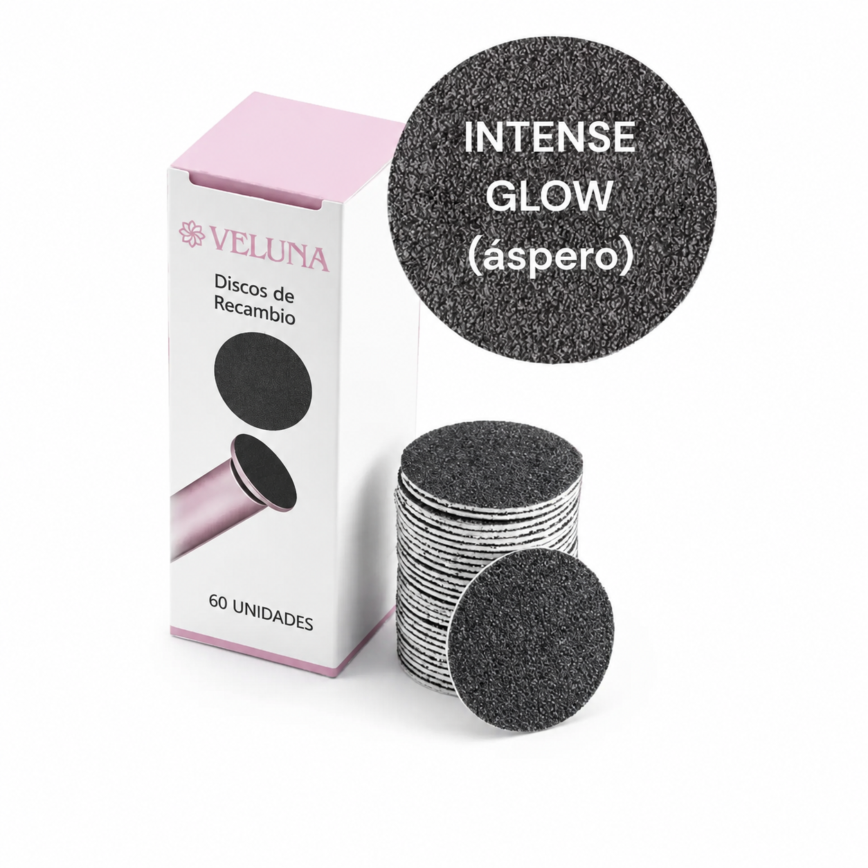 Discos de recambio HoneyGlow grano Intense Glow (áspero)
