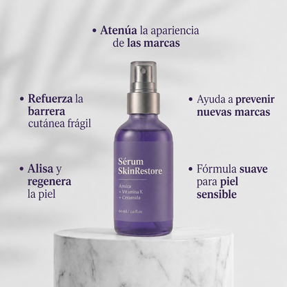 Beneficios del sérum SkinRestore para pieles frágiles
